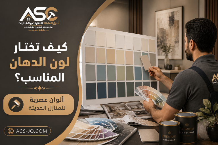 أفضل أنواع الدهانات للمنازل في مسقط