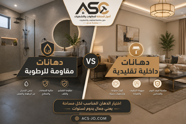 أفضل أنواع الدهانات للمنازل في مسقط