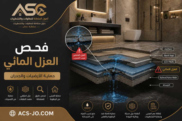 إصلاح تسربات الحمامات في مسقط