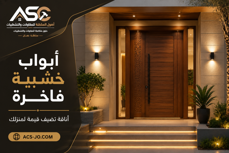تركيب أبواب خشبية في مسقط
