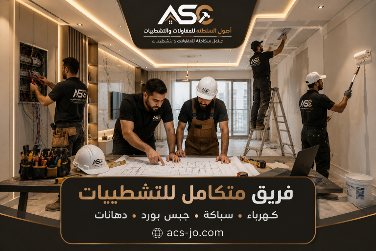 تشطيب شقق في مسقط