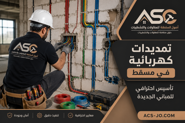تمديدات كهربائية في مسقط