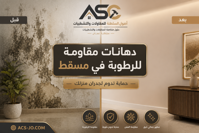 دهانات مقاومة للرطوبة في مسقط