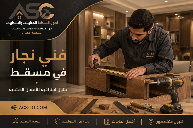 فني نجار في مسقط