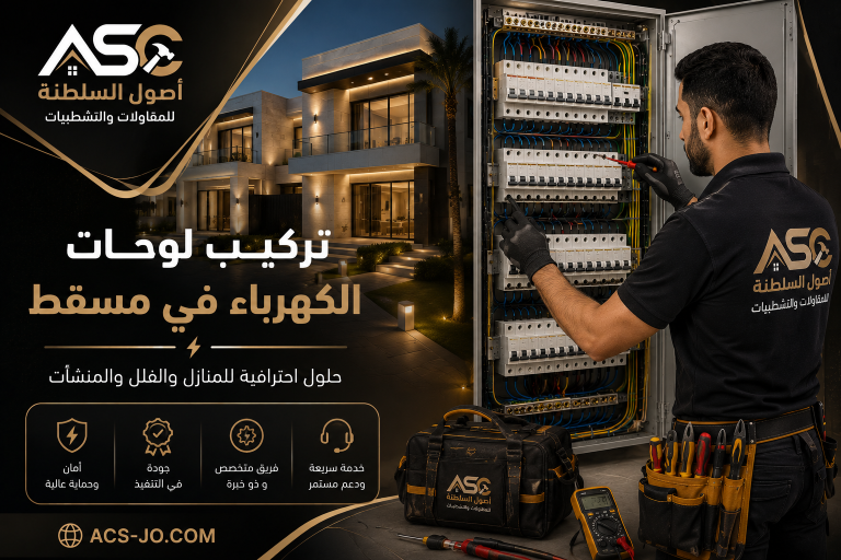 تركيب لوحات الكهرباء في مسقط