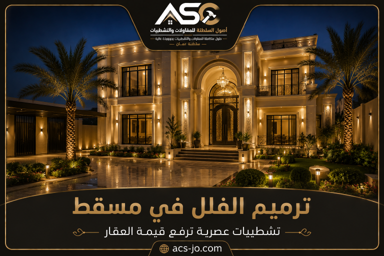 ترميم الفلل في مسقط