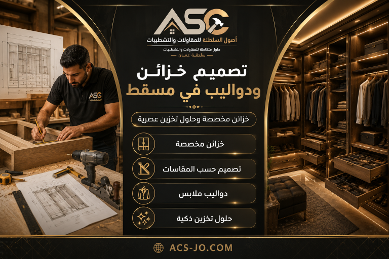 تصميم خزائن ودواليب في مسقط