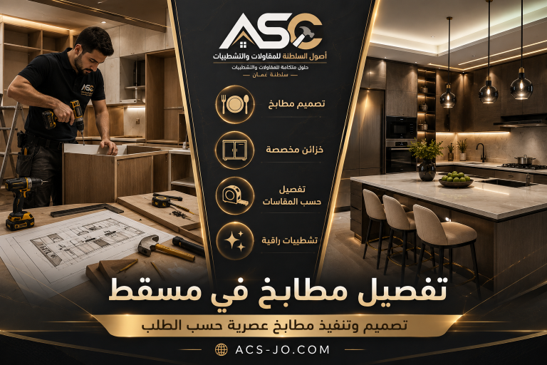 تفصيل مطابخ في مسقط