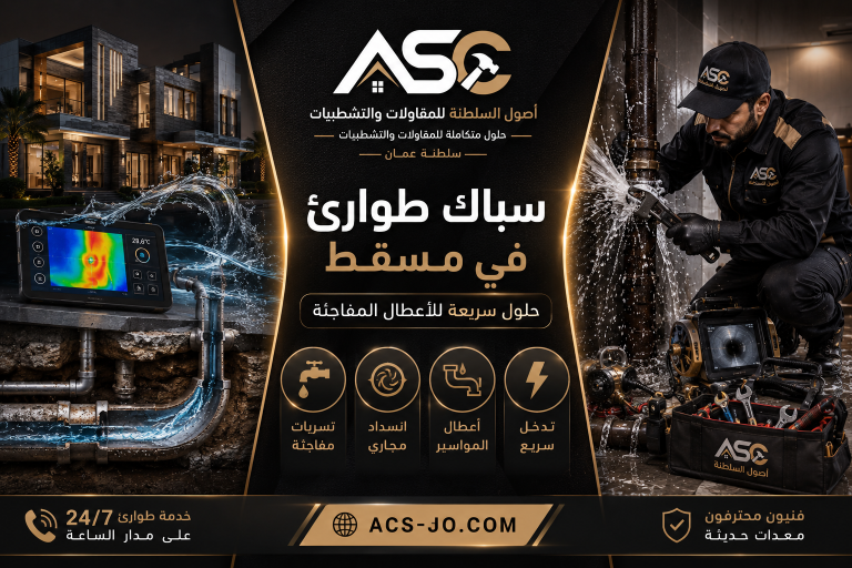 سباك طوارئ في مسقط